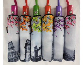 Жіноча парасолька напівавтомат опт