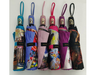 Жіноча парасоля напівавтомат  опт