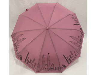 Парасолька напівавтоматична в 3 складання