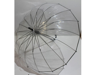 Парасоля тростина 16 спиць прозора опт