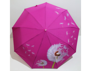 Парасолька напівавтомат, в 3 складання