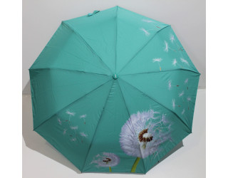 Парасолька напівавтомат, в 3 складання