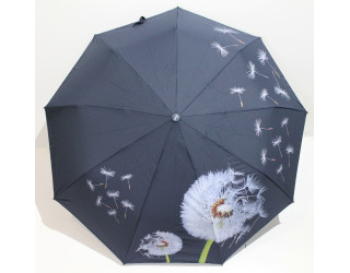 Парасолька напівавтомат, в 3 складання