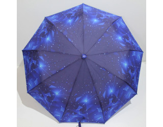 Жіноча парасоля автомат в 3 складання