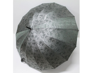 Жіноча парасоля тростина 16 спиць жаккард 