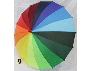 Дитяча парасолька радужна опт
