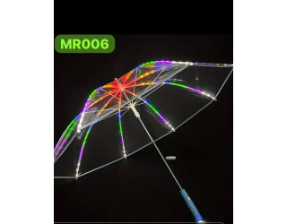 Прозора парасолька з підсвіткою Прозора парасолька з підсвіткою